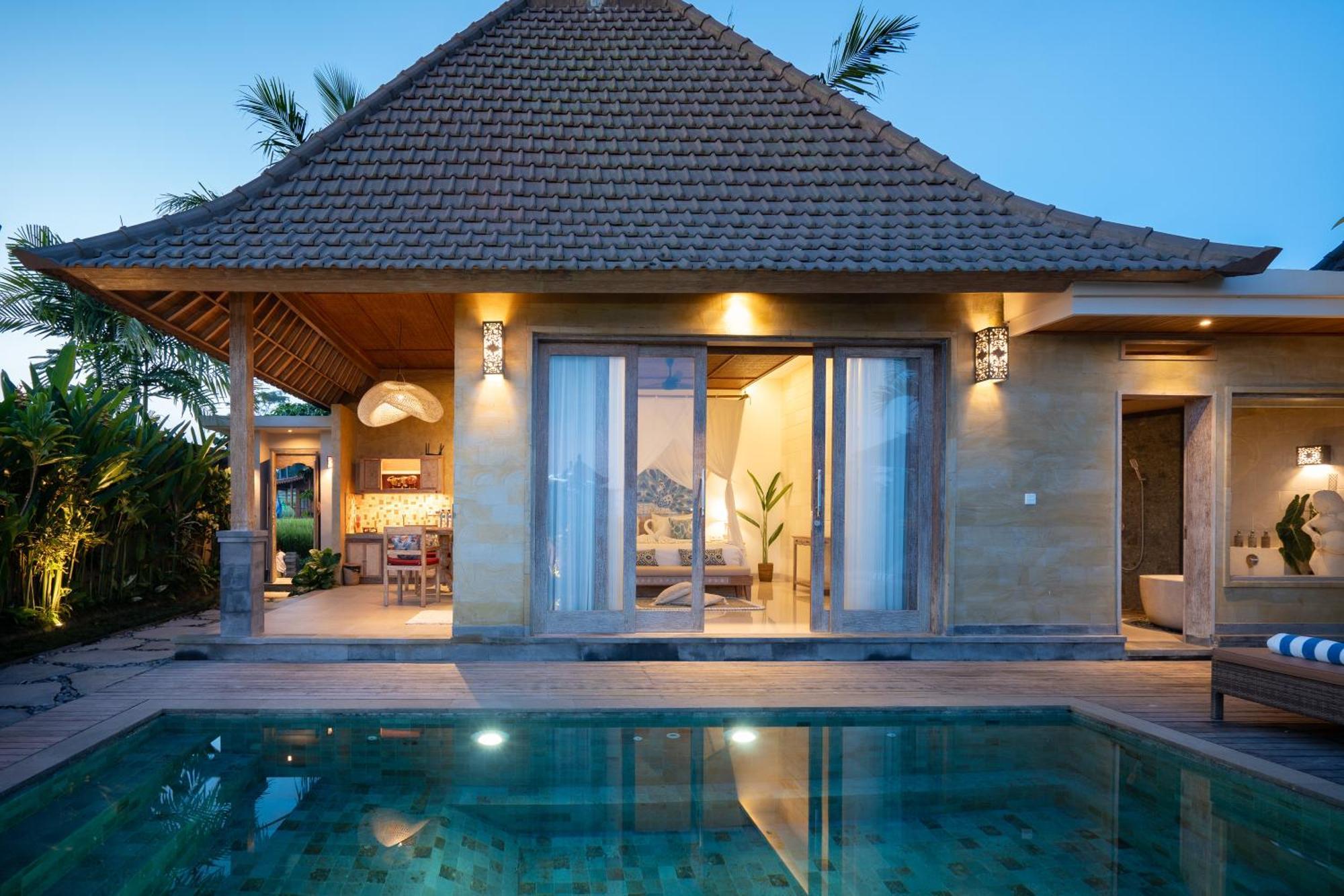 Happy Honeymoon Private Villa Ουμπούντ Εξωτερικό φωτογραφία